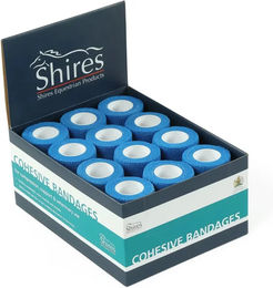 Shires Equestrian Selbstklebende Bandage für Pferde 12 Stück – Bild 1 von 1