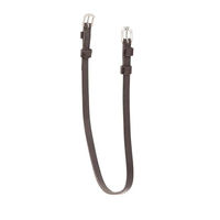 Produktbild von Shires Equestrian Velociti Rapida Ledertrense Throatlash Schwarz Cob