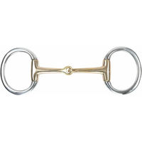 Produktbild von Shires Gebiss mit flachem Ringgelenk aus Messing 12,7 cm