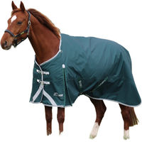 Produktbild von Shires Highlander Original 300 Pferdedecke Grün 198cm