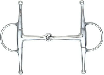 Shires Olivenkopftrense aus Edelstahl in Silber und Oliv 15 mm – Bild 1 von 1