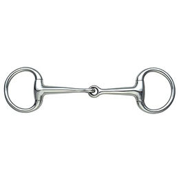 Shires Oliverkopfgebiss einfach gebrochen aus Edelstahl 12,5 cm Small Ring Dressage – Bild 1 von 1