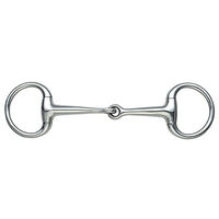 Produktbild von Shires Oliverkopfgebiss einfach gebrochen aus Edelstahl 12,5 cm Small Ring Dressage