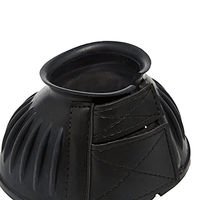Produktbild von Shires Overreach Boots Gamaschen für Ponys in Schwarz aus Gummi