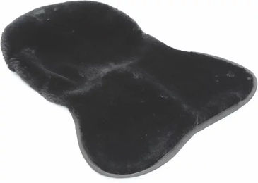 Shires Performance Superfleece Reitsitzbezug Arma Schwarz Größe L – Bild 1 von 2