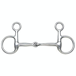 Produktbild von Shires Pferdetrense Ringtrense Wassertrense Silber 5.5 Zoll