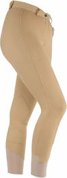 Shires SaddleHugger Reithose für Damen in Beige mit Mid Grip – Bild 1 von 2