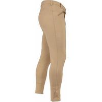 Produktbild von Shires SaddleHugger Reithose für Herren in Beige mit Mid Grip und Creora-Strickstoff Größe 34