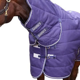 Produktbild von Shires Tempest Original 100 Combo-Kragen Pferdedecke Marineblau 122cm - 1 Stk.