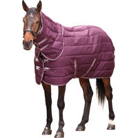 Produktbild von Shires Tempest Original 300 Combo-Kragen Pferdedecke Burgunderrot 206cm