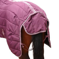 Produktbild von Shires Tempest Original 300 Combo-Kragen Pferdedecke Burgunderrot 221cm - 300 g