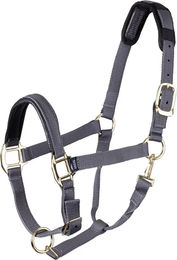 Shires Topaz Pferdehalfter aus Nylon in Grau Größe XFull – Bild 1 von 2