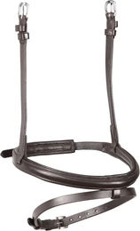 Shires Velociti Rapida Reithalfter mit erhöhter Flash-Nase aus Leder in Braun – Bild 1 von 2