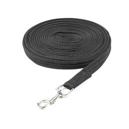 Shires Wessex Schleppleine aus Nylon in Schwarz - 8 m – Bild 1 von 2