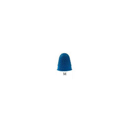 ShowTech Gummi-Trimmfingerlinge Blau Größe M 10 Stück – Bild 1 von 1