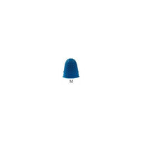 Produktbild von ShowTech Gummi-Trimmfingerlinge Blau Größe M 10 Stück