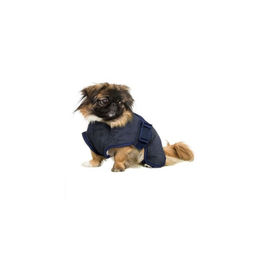 Produktbild von Siccaro Hundebademantel SupremePro aus Bambus Dunkelblau Größe M