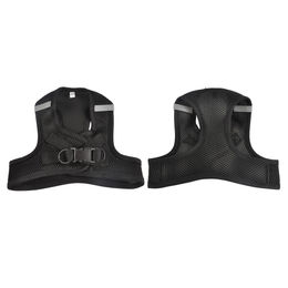 Produktbild von Sicherheitsgeschirr für Hunde Mesh Brustgeschirr Schwarz Größe S 26-38cm
