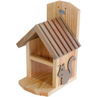 Produktbild von Siena Garden Eichhörnchen Futterstation aus FSC Kiefernholz in Beige