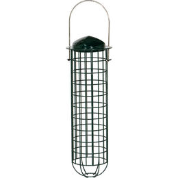 Siena Garden Futtersäule für Meisenknödel aus Edelstahl in Grün 31 cm – Bild 1 von 8