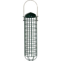 Produktbild von Siena Garden Futtersäule für Meisenknödel aus Edelstahl in Grün 31 cm