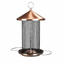 Produktbild von Siena Garden Futtersäule für Vögel aus Metall in Kupfer