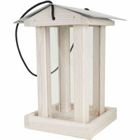 Produktbild von Siena Garden Futtersäule Vogelhaus aus Holz in Weiß