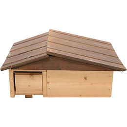 Siena Garden Igelhaus Vanessa aus FSC Kiefernholz in Braun 42x35x24 cm – Bild 1 von 4