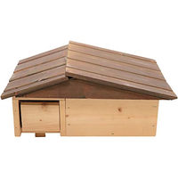 Produktbild von Siena Garden Igelhaus Vanessa aus FSC Kiefernholz in Braun 42x35x24 cm