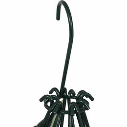 Produktbild von SIENA GARDEN Meisenknödelkorb Futterstation aus Metall Grün 30 cm