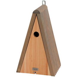Siena Garden Nistkasten Singende Krone Meisenkasten aus FSC Kiefernholz mit 28 mm Einflugloch in Braun - 1 Stk. – Bild 1 von 13
