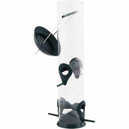 SIENA GARDEN Vogelfuttersäule Basic Line für Mischfutter aus Kunststoff 38cm - 38 cm – Bild 1 von 5
