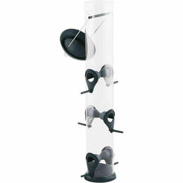 SIENA GARDEN Vogelfuttersäule Basic Line für Mischfutter aus Kunststoff 43 cm – Bild 1 von 4