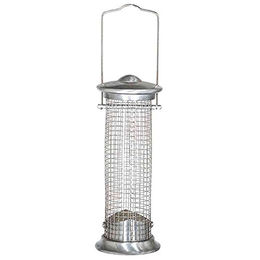 Siena Garden Vogelfuttersäule Feeder Aluminium Line aus Aluminium in Silber 24 cm - 24 cm – Bild 1 von 7
