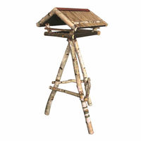 Produktbild von Siena Garden Vogelhaus aus Holz mit Ständer in Braun und Natur