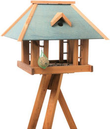 Produktbild von Siena Garden Vogelhaus Grünfink aus Kiefernholz in Braun 36 x 37 x 51 cm