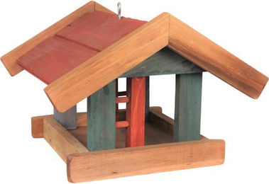Produktbild von Siena Garden Vogelhaus Kai aus Kiefernholz bunt 31 x 22 x 28,5 cm