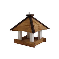 Produktbild von Siena Garden Vogelhaus Marie aus Kiefernholz FSC 100% Natur Braun 24 x 24 x 26 cm