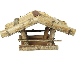 Produktbild von Siena Garden Vogelhaus Nick aus Naturholz 39x24x19 cm