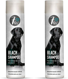 Produktbild von SILBERKRAFT Black Shampoo für schwarzes Fell 500ml - 2 ml