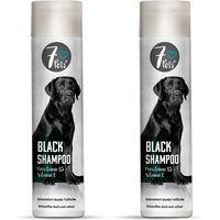 Produktbild von SILBERKRAFT Black Shampoo für schwarzes Fell 500ml - 2 ml