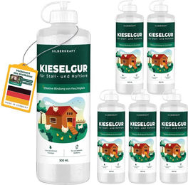 SILBERKRAFT Diatomeenerde Kieselgur für Pferde, Hühner und Kleintiere 500g – Bild 1 von 4