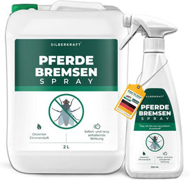 SILBERKRAFT Fliegenspray und Fellspray für Pferde 100 ml – Bild 1 von 4