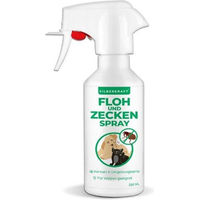 Produktbild von Silberkraft Floh- und Zeckenspray für Hund und Katze