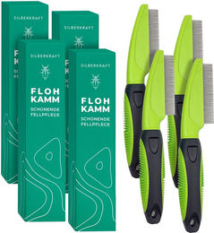 SILBERKRAFT Flohkamm für Hunde und Katzen - 4 ml – Bild 1 von 4