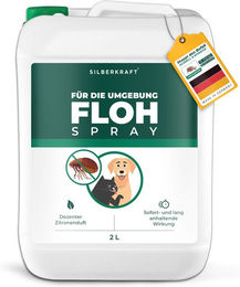SILBERKRAFT Flohspray für die Umgebung gegen Flöhe, Milben und Läuse 2000ml – Bild 1 von 3