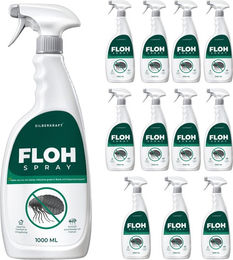 SILBERKRAFT Flohspray für Textilien und Umgebung inklusive E-Book – Bild 1 von 4