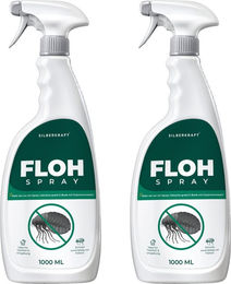 SILBERKRAFT Flohspray für Textilien und Umgebung mit E-Book – Bild 1 von 4