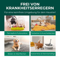 Produktbild von SILBERKRAFT Giardienspray für Hunde und Katzen inklusive eBook