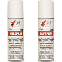 Produktbild von SILBERKRAFT Hufspray Schwarz 400ml zur Hufpflege für Pferde